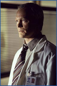 Morrison plays Dr. Wiener on The X-Files episode Theef